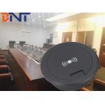 hidden into desk mounted design for mobile phone wireless charger