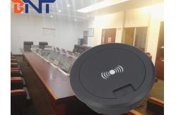 China hidden into desk mounted design for mobile phone wireless charger supplier