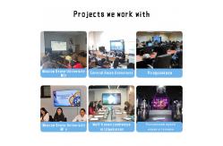 China 3576 Chip Smooth Writing Edu Touch Interactive Flat Panel 4K Digital Whiteboard supplier