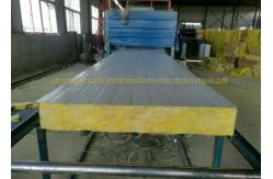 China Fireproof Rockwool Glasswool Rmetal Sandwich Panels With Pir Side Sealing supplier