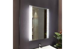 China Beauty Salon Illuminated LED Bathroom Mirror Customizable With 24VDC Lighting supplier