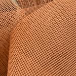 0.5mm Industrial Mesh Fabric Silicone Coated High Temp Resistant Woven Cloth for sale