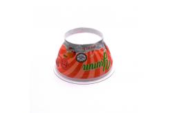 China 130ml 4oz disposable yogurt cups yogurt container with aluminum foil lids supplier