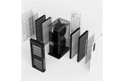 China HOMEFISH Tuya H13 Luftreiniger Wall Mounted Air Purifier 2000m3/H Multiple Filtration supplier