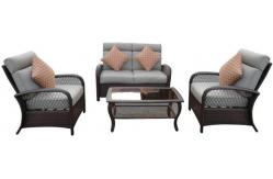 China   KD wicker sofa set      supplier