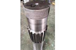 China OEM ODM Customized Rectangular Spline Shafts 1730mm Length Splined Shaft supplier