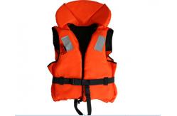 China 200D Polyester Oxford Marine Life Jacket 100N With YKK Zipper supplier