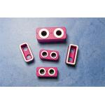 Red Custom Metallized High Alumina Ceramic Relay Brazed With Metal Ceramic Composite for sale