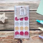 1.5mm Seal Stamp Stickers Invitation Logo Embossed Seal Sticker for sale