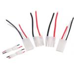 Flame Retardant 3 Pins 50mm Wire Harness Assembly