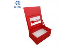 China Custom Luxury Gift Lcd Screen Video Brochure Box Paper Boxes supplier
