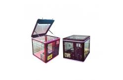 China Coin Operated Magic Cube Crane Games Mini Claw Machine with and 114KG Capacity supplier