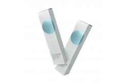 China OEM White Foldable Cardboard Boxes Spot UV Cosmetic Paper Box supplier