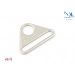 High End Bag Metal Buckle / Triangle Belt Buckle Accepted OEM Or ODM For Bag for sale