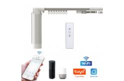 China 2.4G Automated Curtain Track System 35W Motorized Curtain Rod Alexa supplier