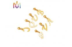 China Lobster Clasp A-Z Alphabet Custom Shaped Keychains supplier