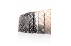 China 1060 3003 Checker Tear Drop  Coating Aluminium Coil Sheet Embossed Aluminum Plate supplier