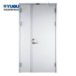 3 Hour Fireproof Single Leaf Swing Door 4mm Hinges 200kg With Auto Seal for sale