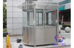 China Stainless Steel 304 Security Guard Cabin Booth Custom Size design supplier