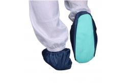 China Esd Anti Skid Reusable Washable Polyester Cleanroom Overshoes supplier