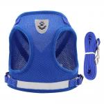 Polyester Mesh Breathable Pet Harness Vest Tensile Force Is Divided Evenly