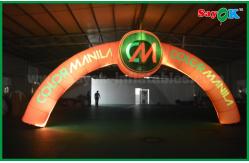 China Inflatable Halloween Archway PVC Led Inflatable Archways Inflatable Entrance Arch Customized supplier