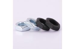 China Black Oxide Hexagon Thin Nut DIN439 Hex Nut Blacken supplier