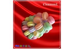 China Disposable 4 Layer Plastic Macaron Packaging Mini Macaron Tower With Handle supplier
