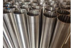 China Stainless Stelel 304 Water Well Wedge Wire Screen 89mm Diameter supplier