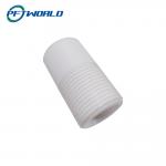 Machining CNC Plastic White Threaded Parts for sale