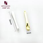 factory manufacturer cute luxury shiny customization cream cosmetic spoon gold for sale