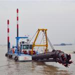 Hydraulic Control 2500m3 20 Inch River Dredger River Sand Cutting Suction Dredger for sale