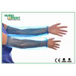 Single Use Waterproof Disposable Arm Sleeves For Food Industry Warehouse for sale