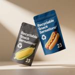 ​Leak-Proof 8-Side Stand-Up Pouch With Easy-Tear Notch For Industrial Packaging for sale