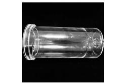 China Quartz pipe flanges for vacuum, pressure, liquid and gaseous systems supplier