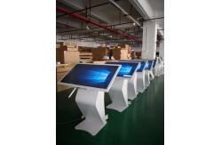 China Android Windows System Queue Management Kiosk , Touch Screen Information Kiosk supplier