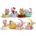 Toy Manufacturer OEM Plastic Cute Mini Cartoon Kitty cat Toys For Kids for sale