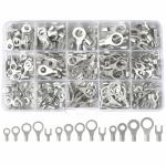 Tin Plated Fork Non Insulated Terminals Lugs AWG 22-16 16-14 12-10 260PCS for sale