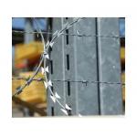 Fence Barbed Wire Galvanized Protection Steel Wire 500 Meters Razor Blade Galvanized Single Razor for sale