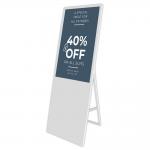 VGA Foldable LCD Advertising Digital Signage 450cd/m2 Full HD Monitor for sale