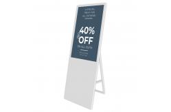 China VGA Foldable LCD Advertising Digital Signage 450cd/m2 Full HD Monitor supplier