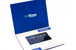 China Electronic digital video folder brochure in printing with LCD Screen supplier