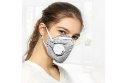 China Anti Pollution Foldable FFP2 Mask Skin Friendly FFP2 Dust Mask With Valve supplier