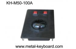 China Metal Panel Mount Industrial Pointing Device Trackball Mouse Medical / Marine Applied supplier