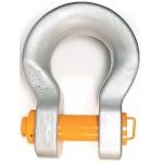 800 Tonne Wide Body Shackles , ASME B30.26 DNV Bow Type Shackle for sale