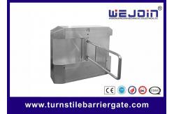 China Acrylic plate Arm Turnstile Entry Swing Barrier Gate Systems With Dry Contact Interface supplier
