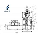 Vegetable Durable Weight Filling System Weighing Packing Machine Easy To Operate