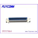 50 Pin Ribbon Centronic Solder Female Connector 25 pairs With Metal Plate for sale