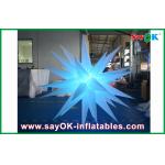 Diameter 1.5m Inflatable Lighting Decoration , Adverstiing Led Light Star
