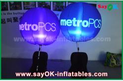 China Changeable Led Lights Backpack Balloon Inflatable Light Decoration Rental Business supplier